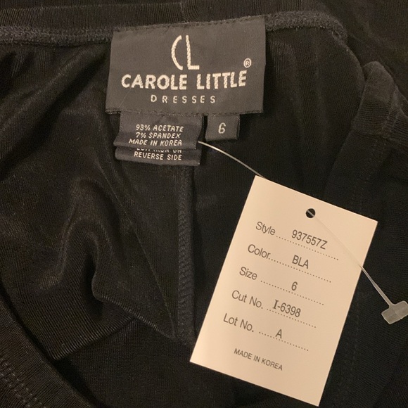 Carole Little Vintage 2-piece Top & Skirt, Dressy, 3/4 Sleeves, Sparkly Top, NWT - Picture 14 of 15